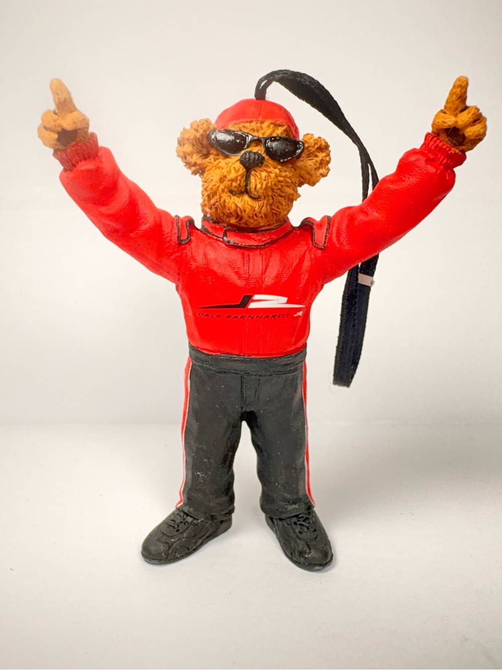 Dale Earnhardt Jr #8 NASCAR Teddy Bear Christmas Ornament